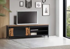 mutoni inspiration Tv-Möbel Nero Iii Mangoholz Schwarz 160><noscript><img width=
