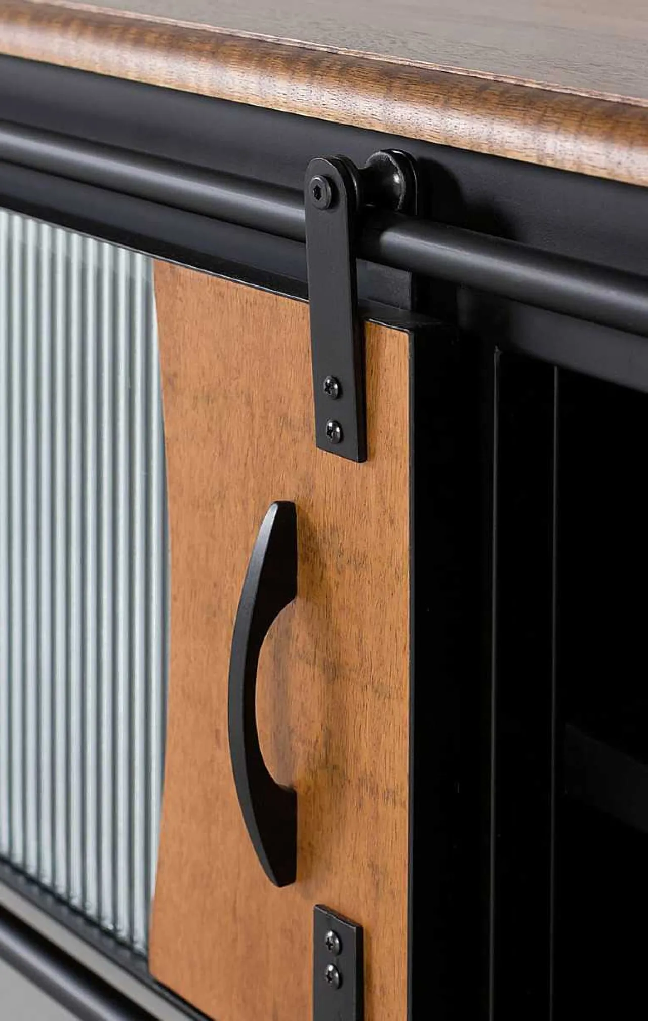 mutoni inspiration Tv-Möbel Nero Iii Mangoholz Schwarz 160> Tv-Möbel