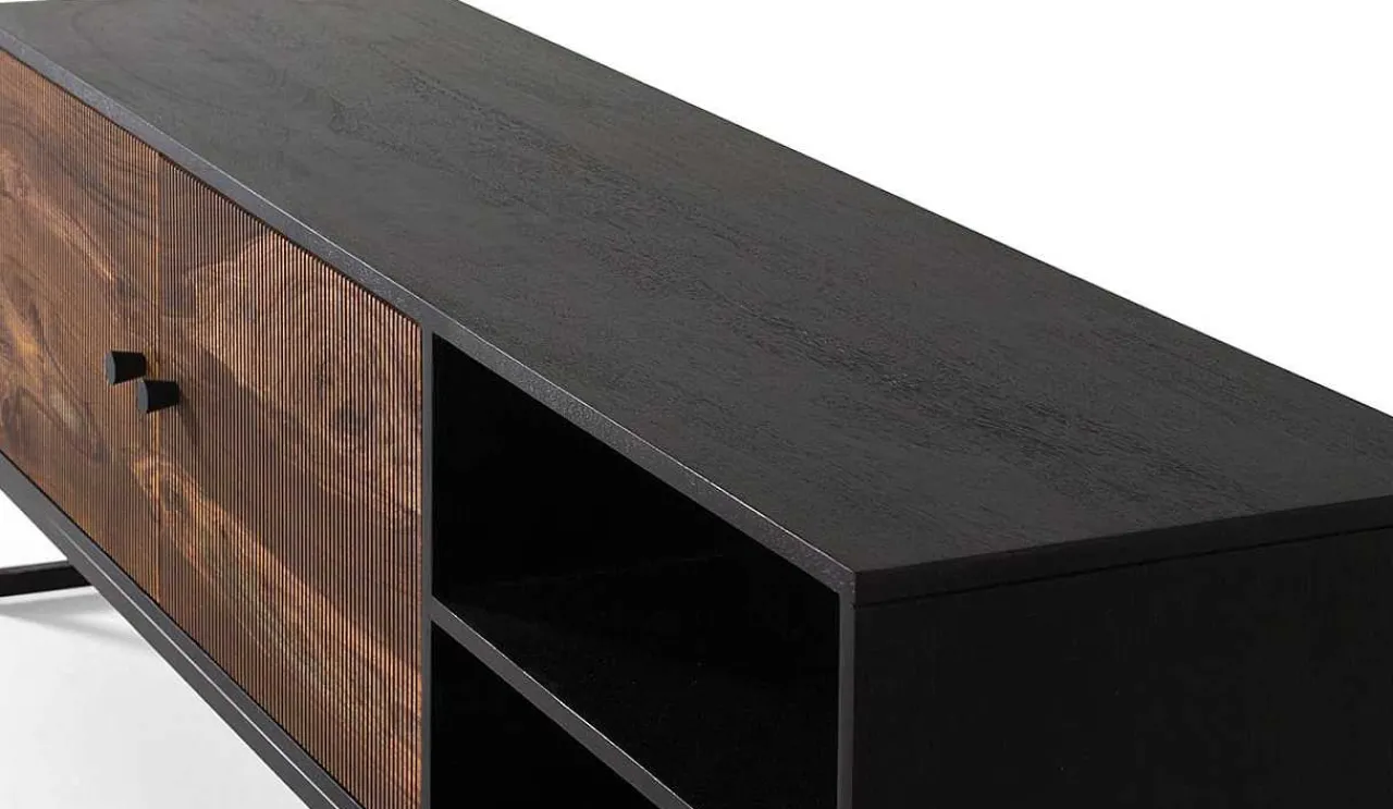 mutoni inspiration Tv-Möbel Palisanderholz Schwarz 150> Tv-Möbel