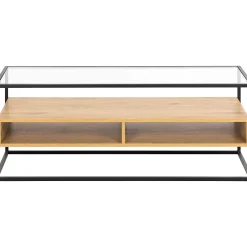 mutoni scandi Tv-Möbel Randall Glas Transparent Natur 120><noscript><img width=