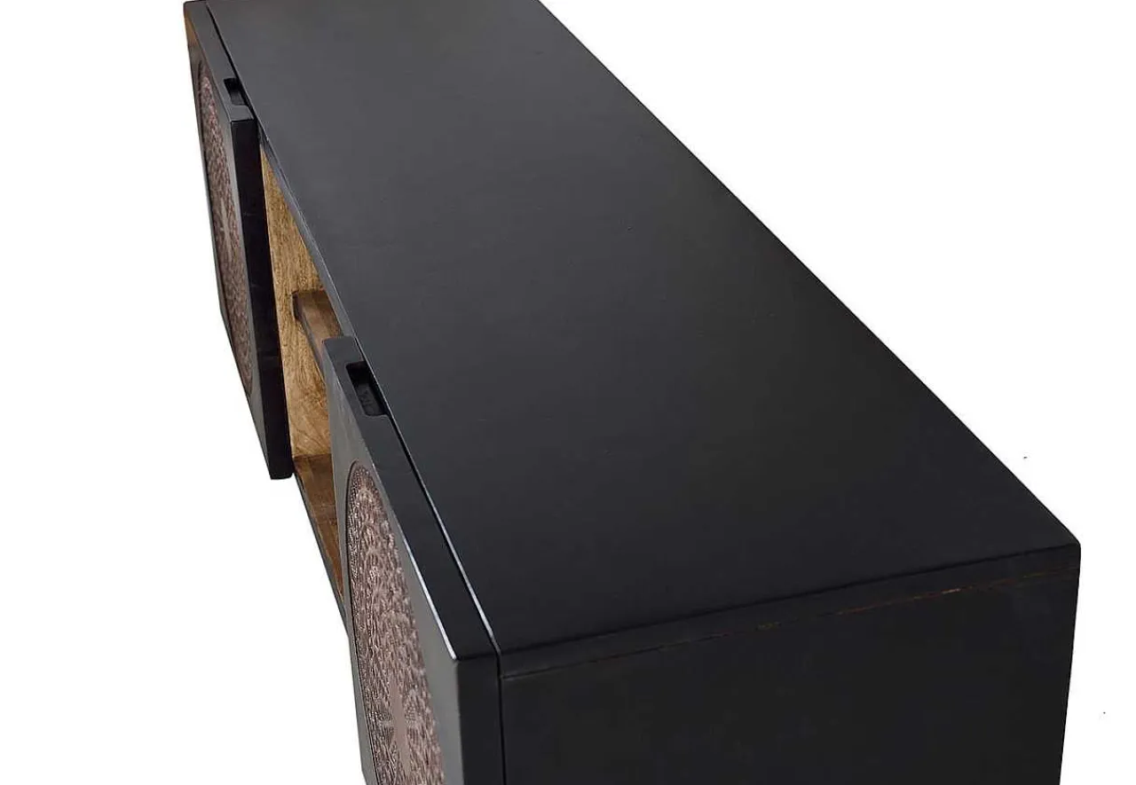 mutoni inspiration Tv-Möbel Rondo Mangoholz Dunkelbraun 145> Tv-Möbel