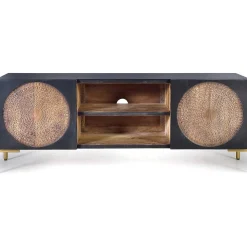 mutoni inspiration Tv-Möbel Rondo Mangoholz Dunkelbraun 145> Tv-Möbel