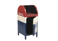mutoni vintage Unikat Schrank Briefkasten Rot-Weiss-Blau> Schränke