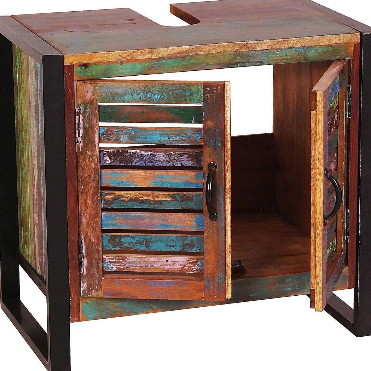 mutoni sweet home Unterschrank Fume Metall Bunt 67X62> Badschränke