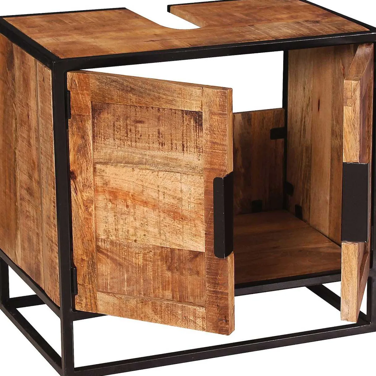 mutoni sweet home Unterschrank Melbourne Schwarz 67X62> Badschränke