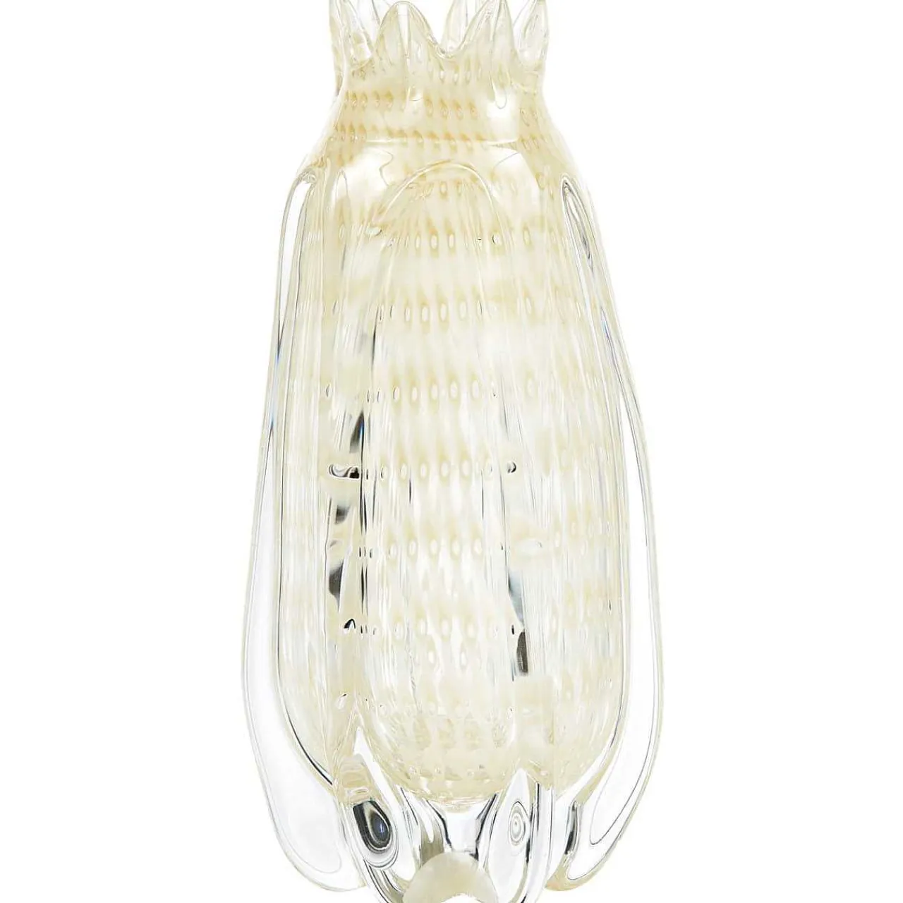 mutoni living Vase Crown Handgeformt Offwhite 30> Vasen