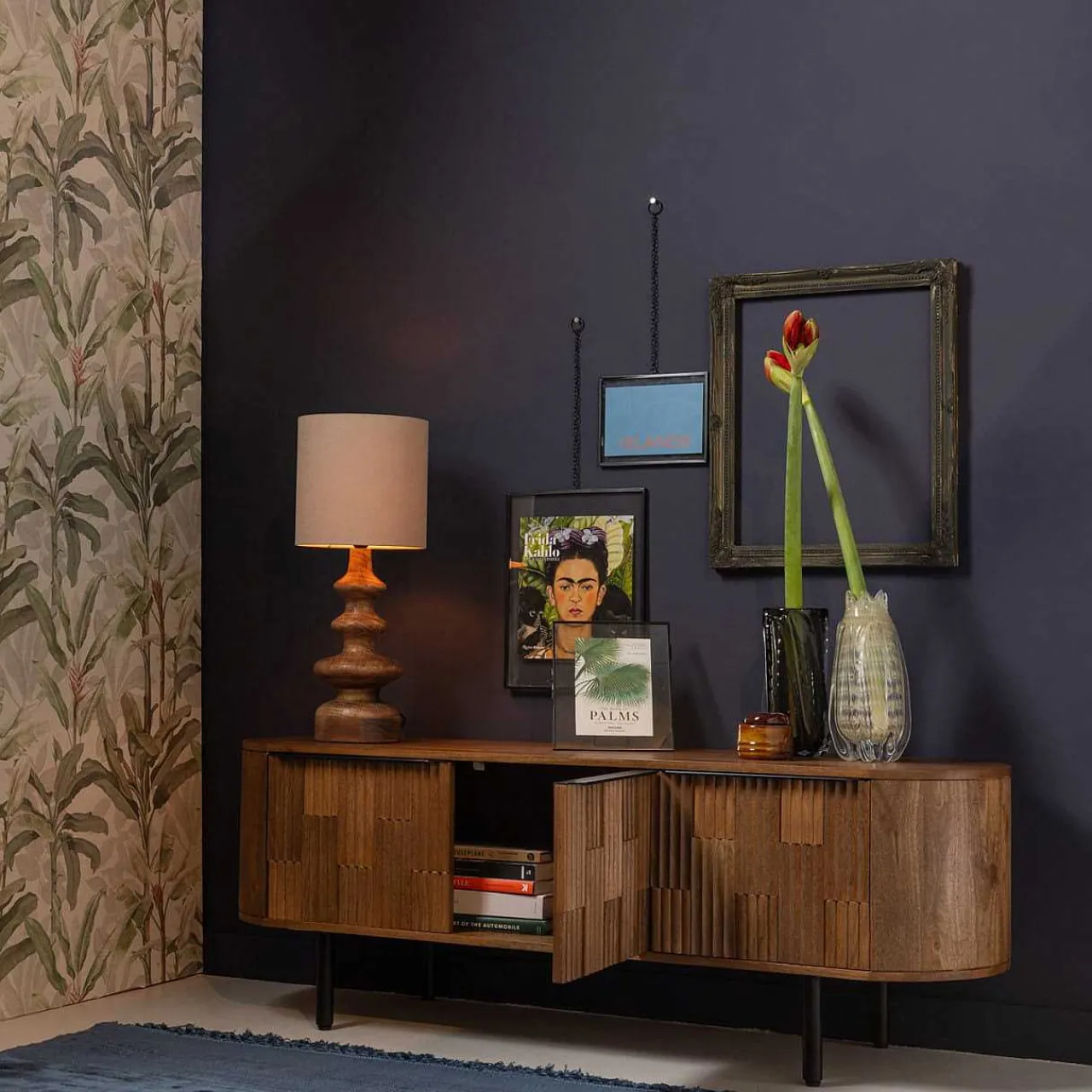 mutoni living Vase Crown Handgeformt Offwhite 30> Vasen