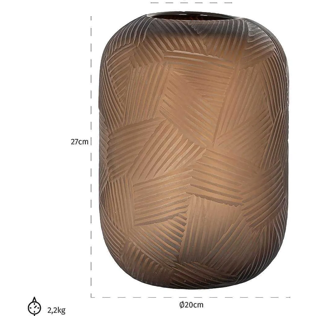 Richmond Interiors Vase Lea Mittel> Vasen