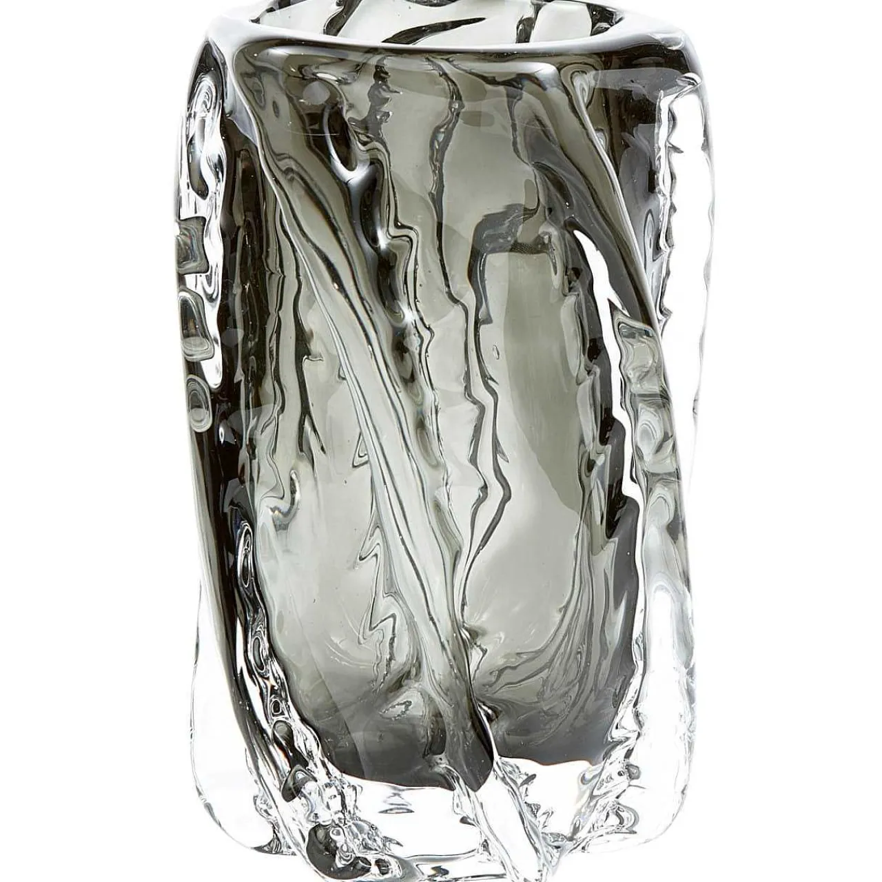 mutoni living Vase Paragon Handgeformt Anthrazit 21> Vasen