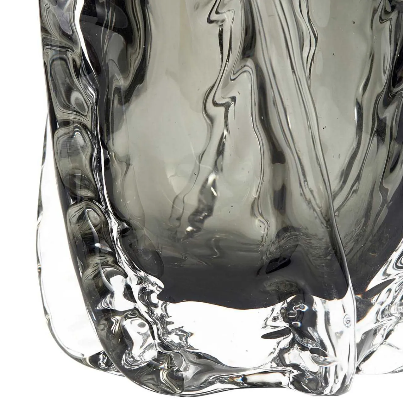 mutoni living Vase Paragon Handgeformt Anthrazit 21> Vasen