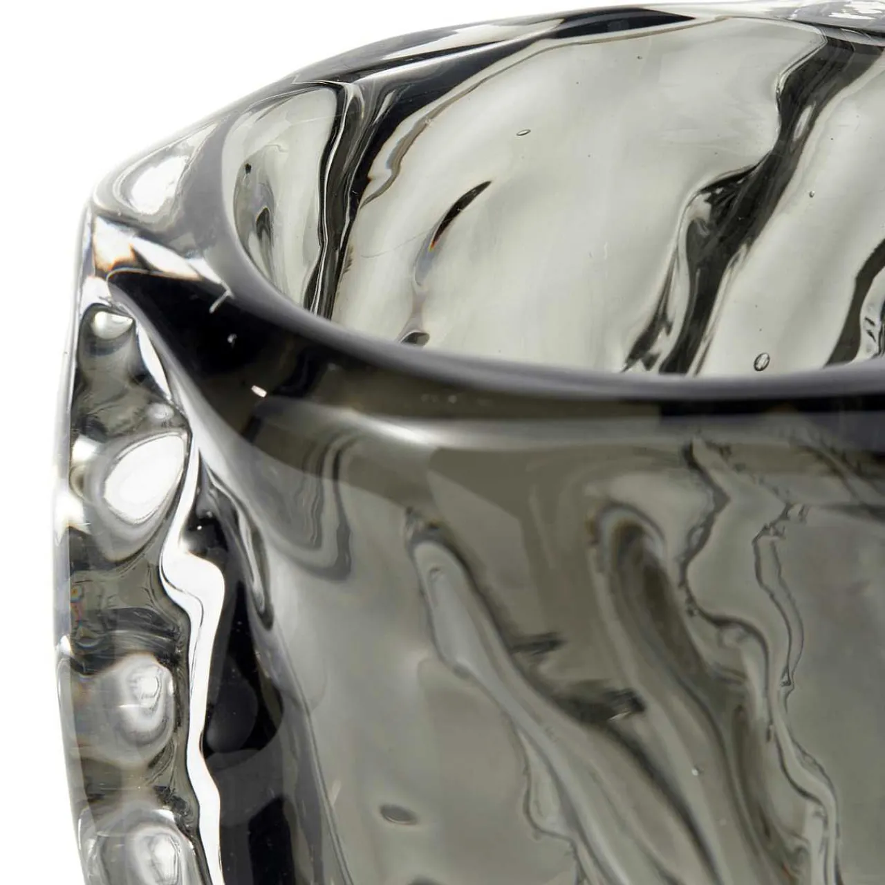 mutoni living Vase Paragon Handgeformt Anthrazit 21> Vasen
