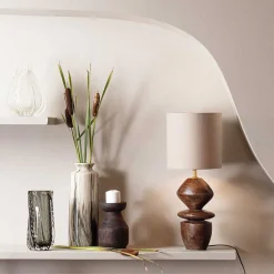 mutoni living Vase Paragon Handgeformt Anthrazit 27> Vasen