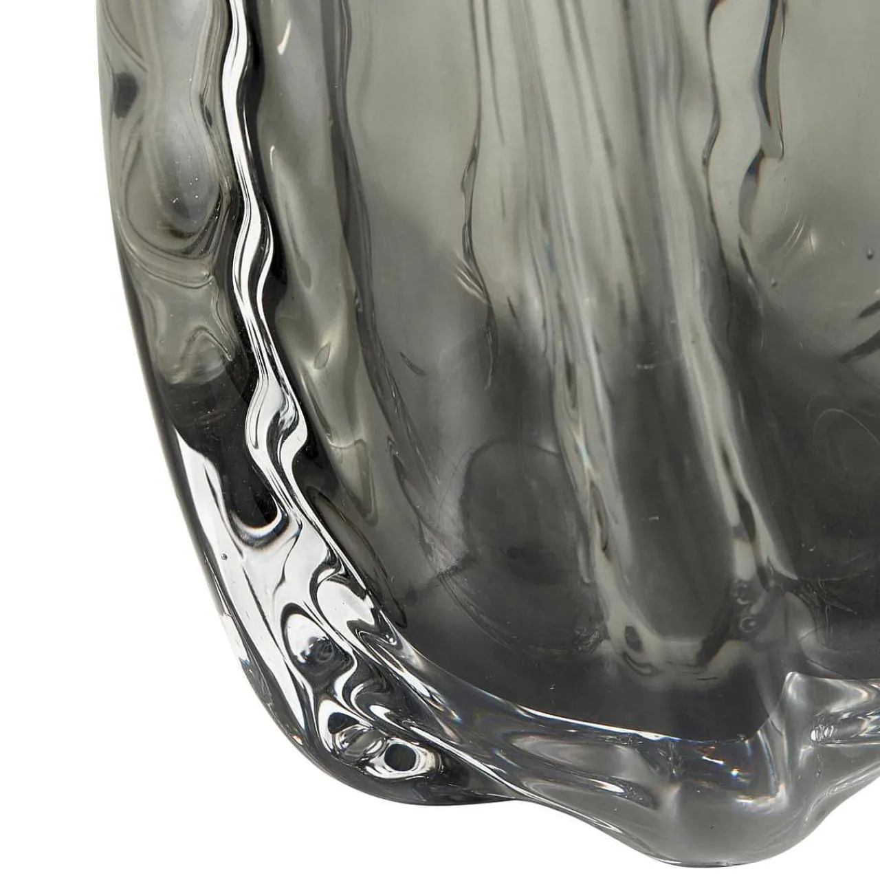 mutoni living Vase Paragon Handgeformt Anthrazit 27> Vasen