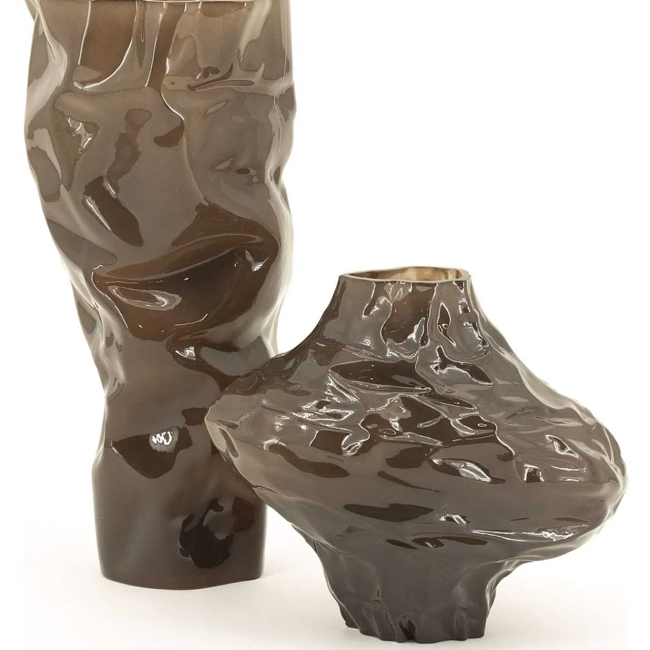By-Boo Vase Rias Braun 39> Wohnaccessoires