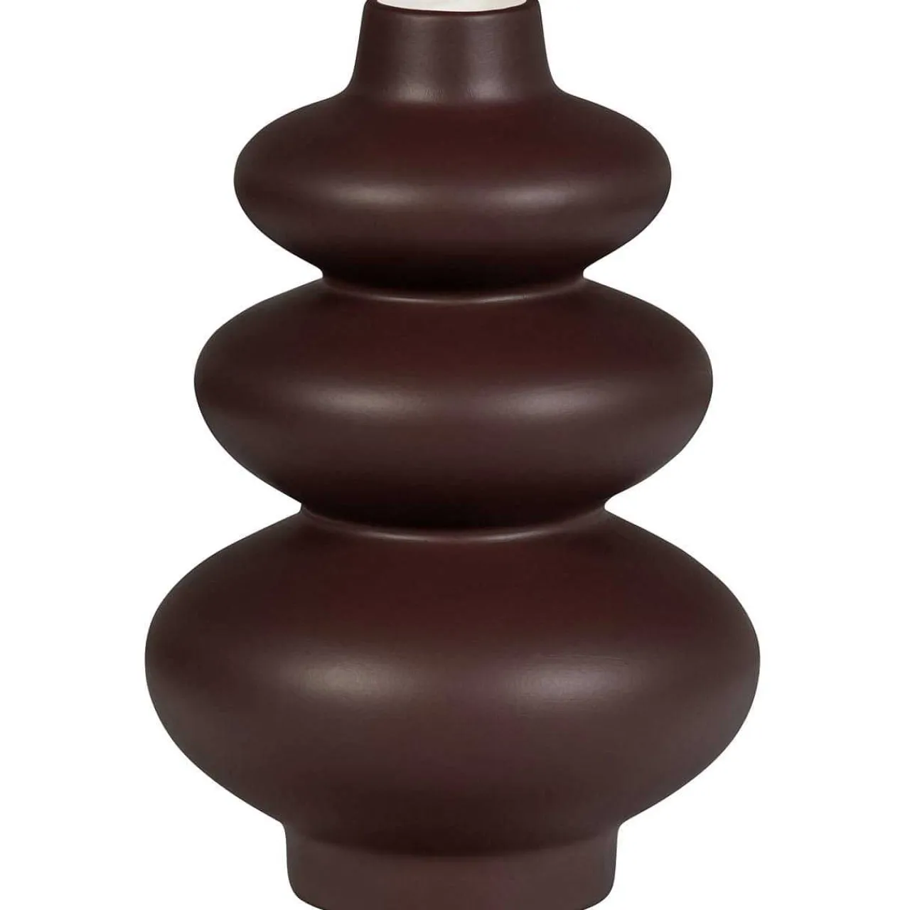 mutoni living Vase Sensual Keramik Merlot 29> Vasen