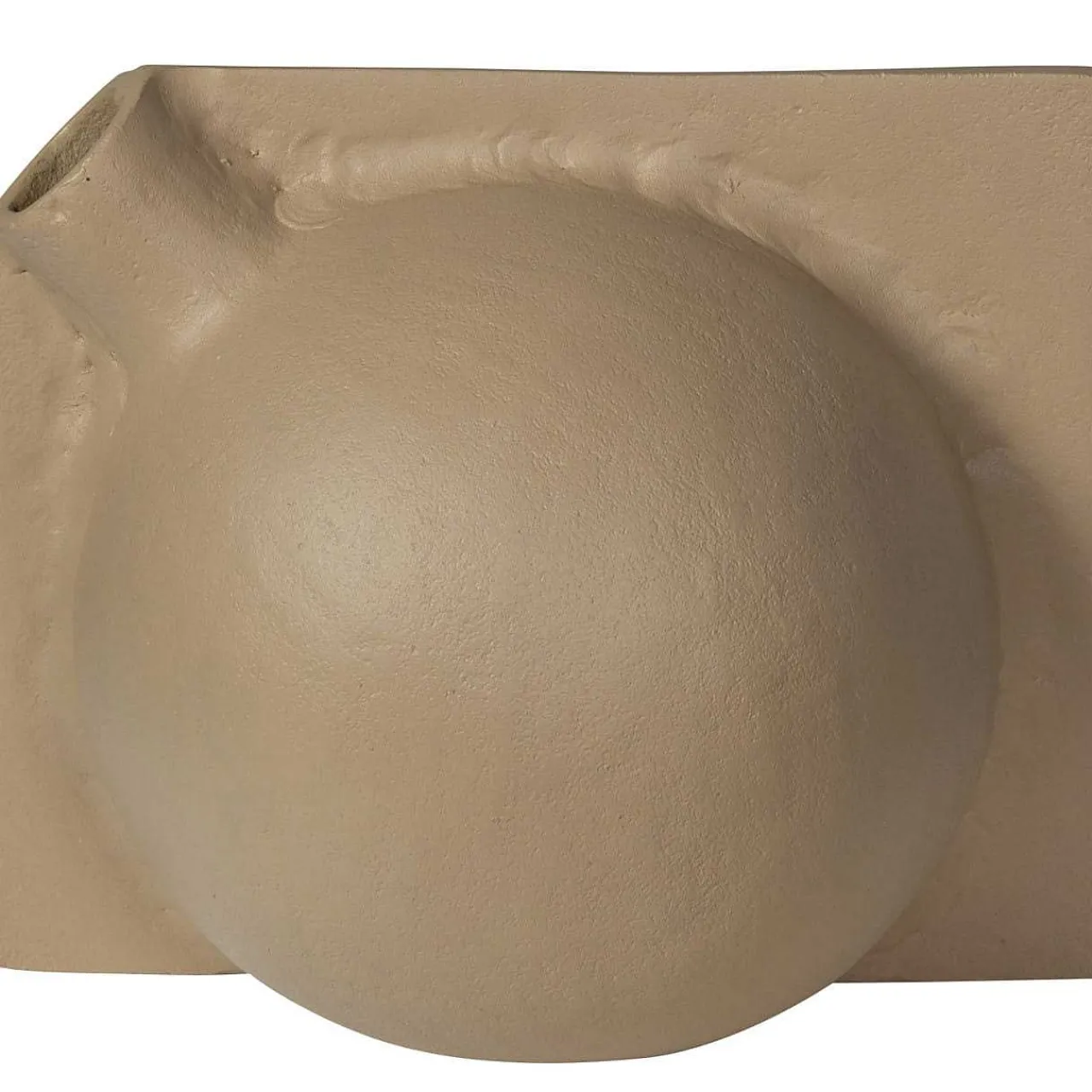 mutoni living Vase Sturdy Eckig Sand> Vasen