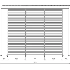 mutoni lifestyle Vertikale Platte Pavillon Ocean Weiss><noscript><img width=