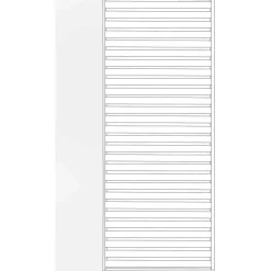 mutoni lifestyle Vertikale Platte Pavillon Ocean Weiss><noscript><img width=