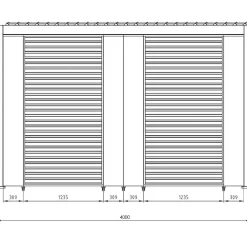 mutoni lifestyle Vertikale Platte Pavillon Ocean Weiss><noscript><img width=