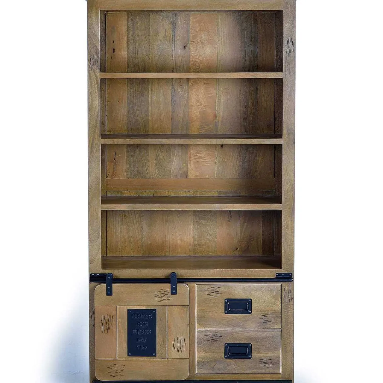 mutoni inspiration Vitrine Acia Mangoholz Natur 100X185> Vitrinen
