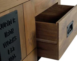 mutoni inspiration Vitrine Acia Mangoholz Natur 100X185><noscript><img width=