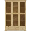 mutoni sweet home Vitrine Bronda Kiefernholz Natur 189> Vitrinen