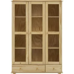 mutoni sweet home Vitrine Bronda Kiefernholz Natur 189> Vitrinen