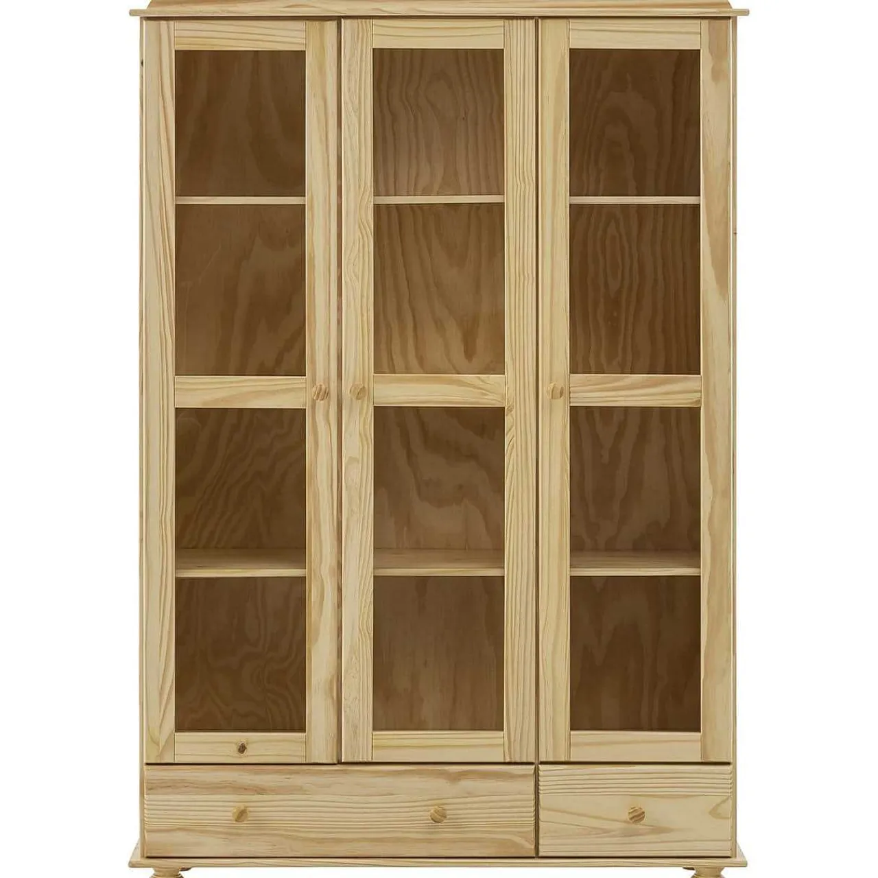 mutoni sweet home Vitrine Bronda Kiefernholz Natur 189> Vitrinen