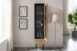 mutoni casual Vitrine Flubna Natur Schwarz><noscript><img width=