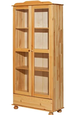 mutoni trend Vitrine Kiefer Massiv 85X35X189> Vitrinen