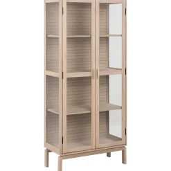 mutoni scandi Vitrine Lindsey Natur 80X180> Vitrinen