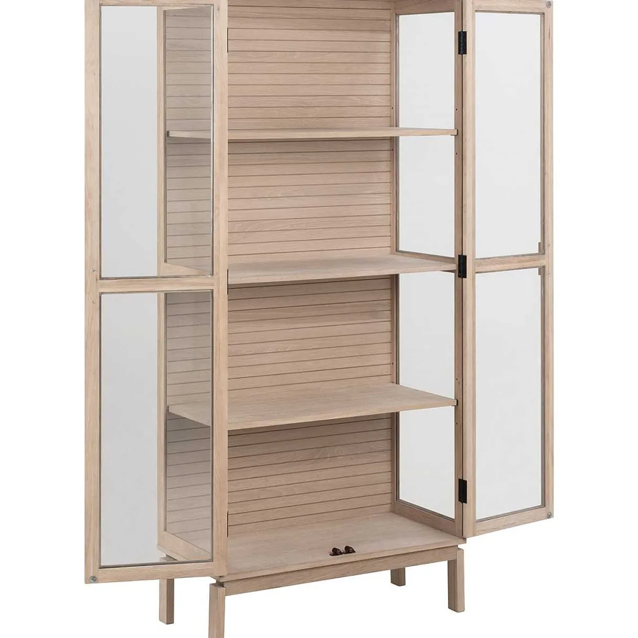 mutoni scandi Vitrine Lindsey Natur 80X180> Vitrinen