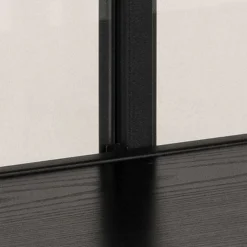 mutoni scandi Vitrine Multiple Bronx Metall Schwarz 152><noscript><img width=