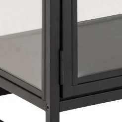mutoni scandi Vitrine Multiple Bronx Metall Schwarz 152><noscript><img width=