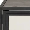 mutoni scandi Vitrine Multiple Bronx Metall Schwarz 86> Vitrinen