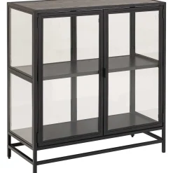 mutoni scandi Vitrine Multiple Bronx Metall Schwarz 86><noscript><img width=