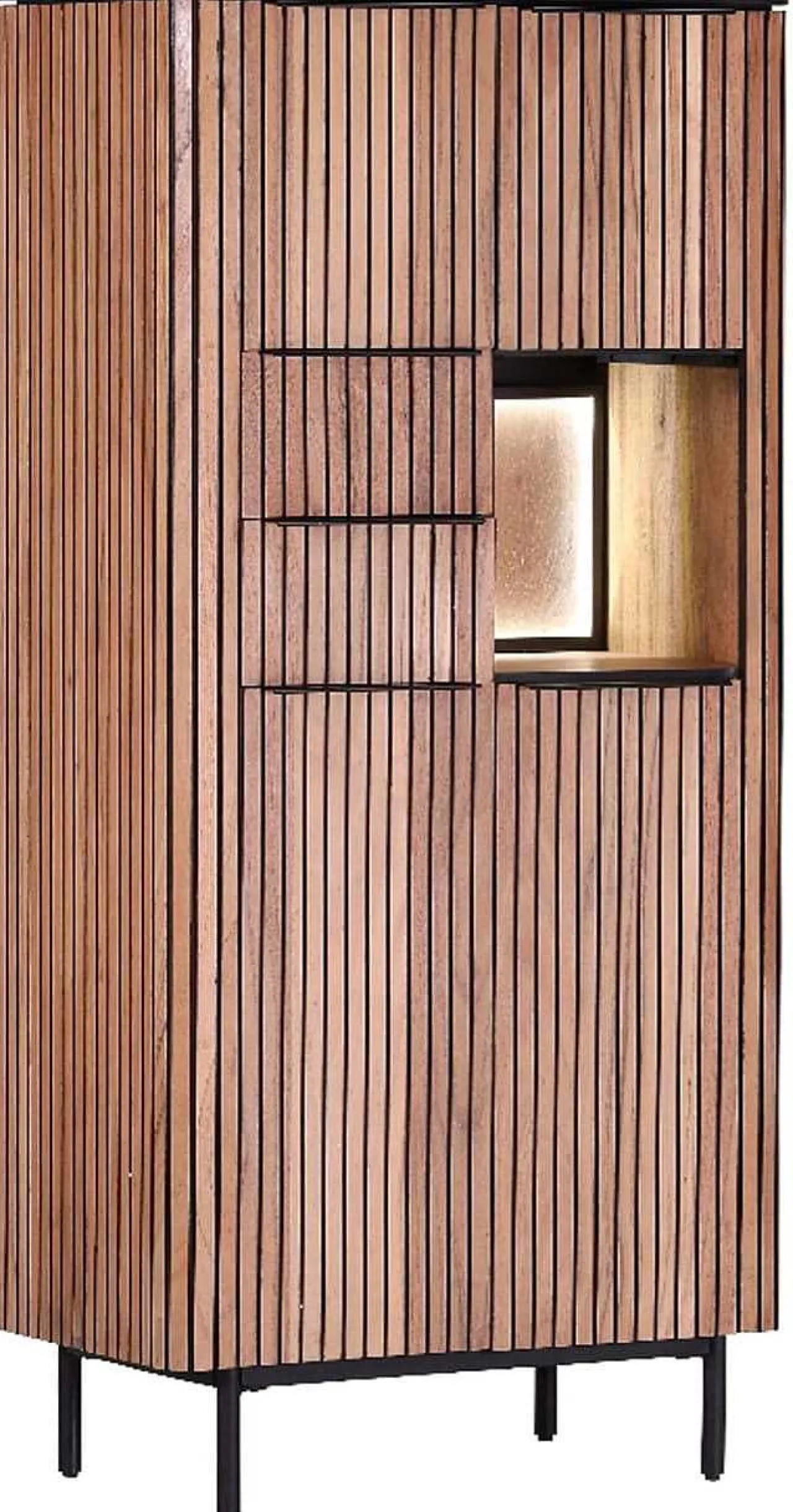 mutoni prime Vitrine Nelly Natur 75X160> Vitrinen