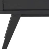 mutoni scandi Vitrine Upsala Schwarz 72X145> Vitrinen