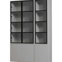 mutoni living Vitrinenschrank Basic Kiefer Mist 230X101><noscript><img width=