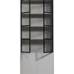 mutoni living Vitrinenschrank Basic Kiefer Mist 230X101><noscript><img width=