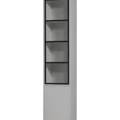 mutoni living Vitrinenschrank Basic Kiefer Mist 230X53> Vitrinen
