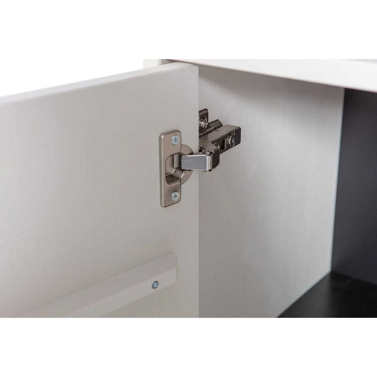 mutoni living Vitrinenschrank Basic Kiefer Mist 230X53> Vitrinen