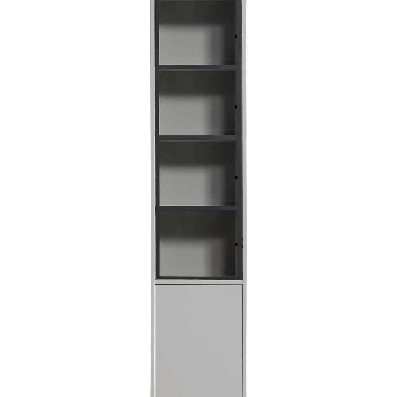 mutoni living Vitrinenschrank Basic Kiefer Mist 230X53> Vitrinen