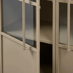 mutoni living Vitrinenschrank Exhibit Khaki 99X170><noscript><img width=