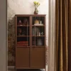 mutoni living Vitrinenschrank Exhibit Tan 99X170> Vitrinen