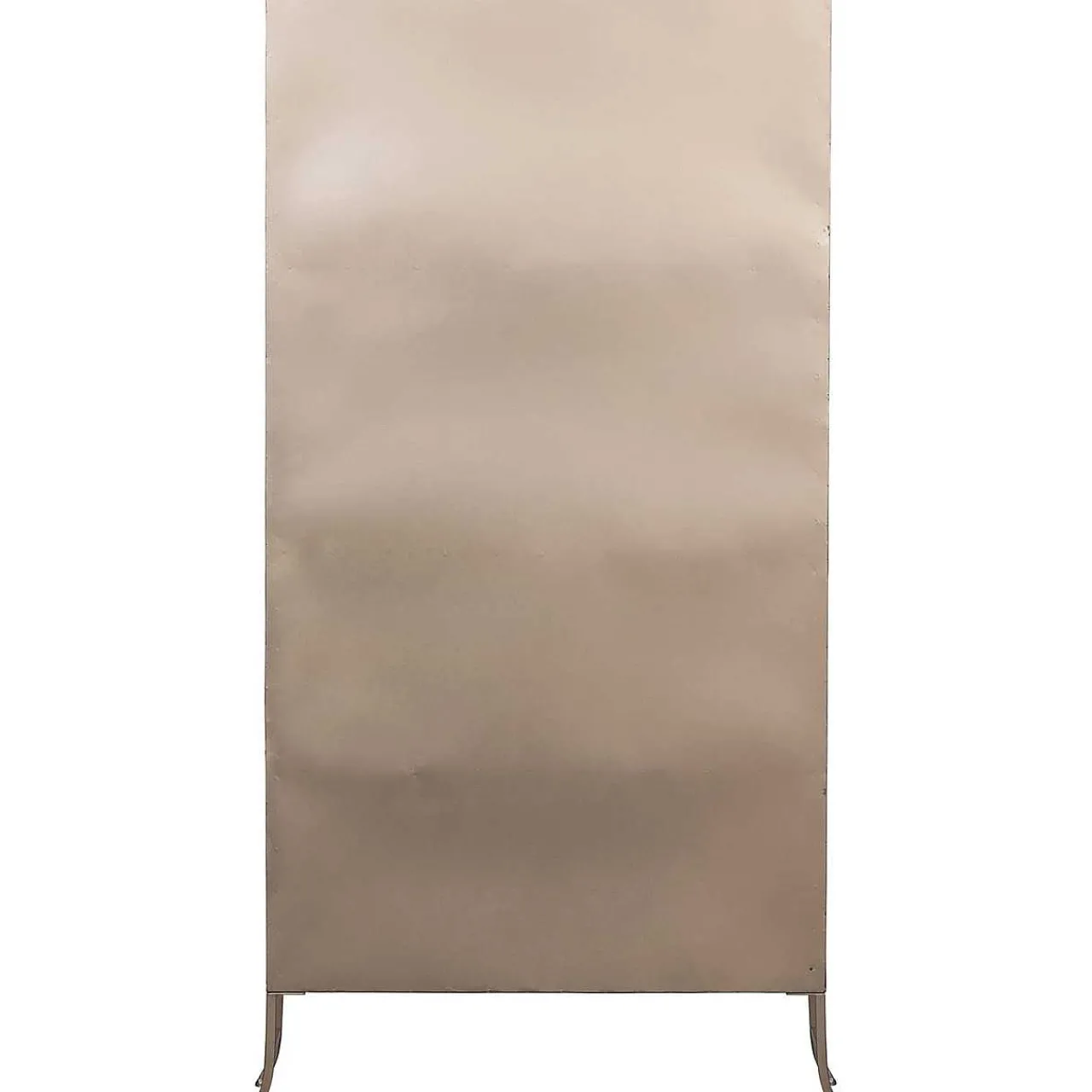 mutoni living Vitrinenschrank Fossil Metall Champagne 95X180> Vitrinen