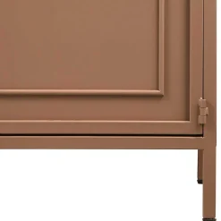 mutoni living Vitrinenschrank Ronja Militarbraun 110X189> Vitrinen