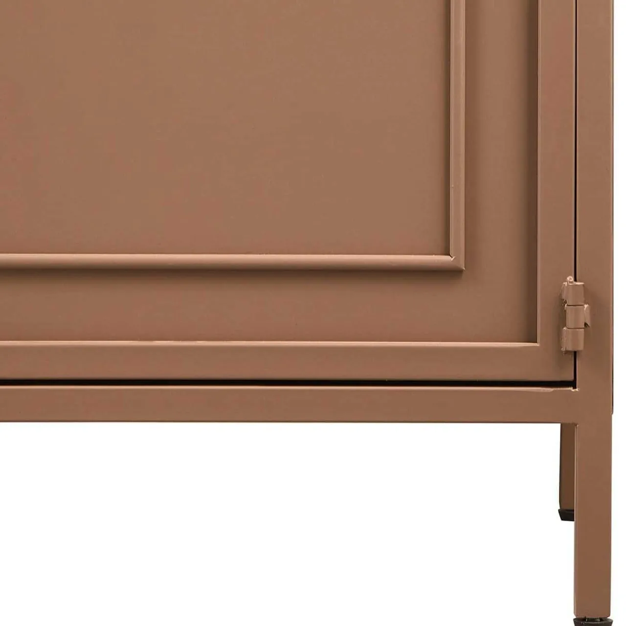 mutoni living Vitrinenschrank Ronja Militarbraun 110X189> Vitrinen