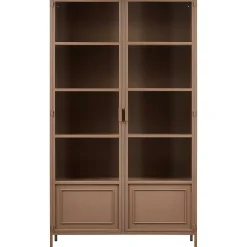 mutoni living Vitrinenschrank Ronja Militarbraun 110X189><noscript><img width=