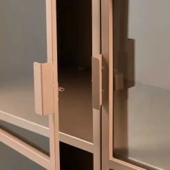 mutoni living Vitrinenschrank Ronja Militarbraun 110X189><noscript><img width=